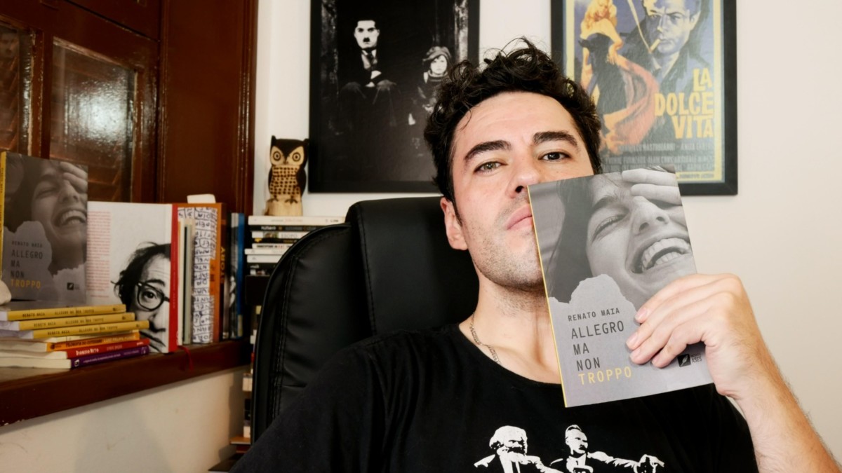 “Allegro ma non tropo”  é seu mais novo lançamento literário do autor Renato Maia