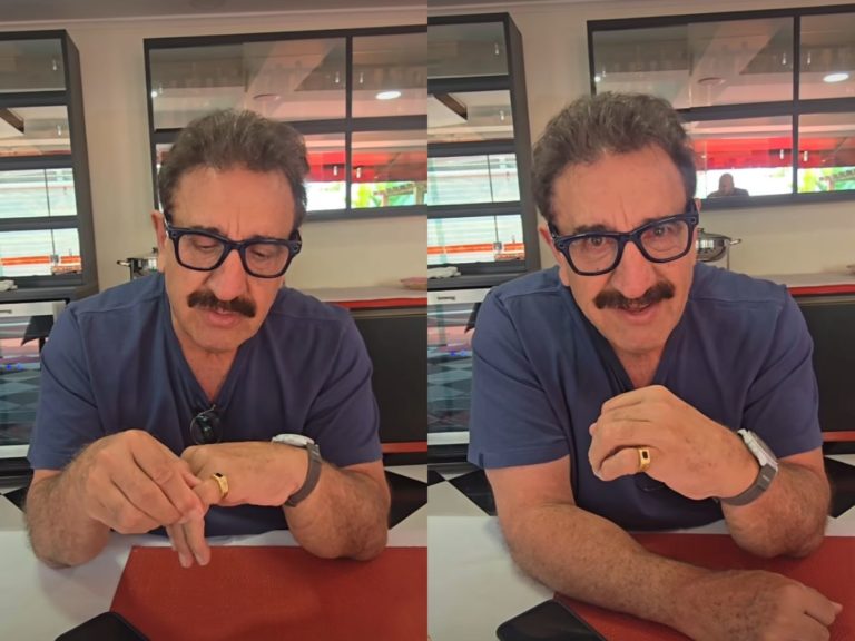 Símbolo de gratidão: Ratinho reaparece com anel dado por Silvio Santos e emociona público