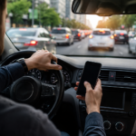 Distração ao volante faz disparar multas por uso de celular e acende alerta para segurança no trânsito