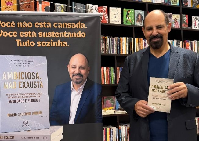 “Ambiciosa, Não Exausta” entra para a lista de mais vendidos e autor leva debate ao aEmpreendedora Experience, em Curitiba.